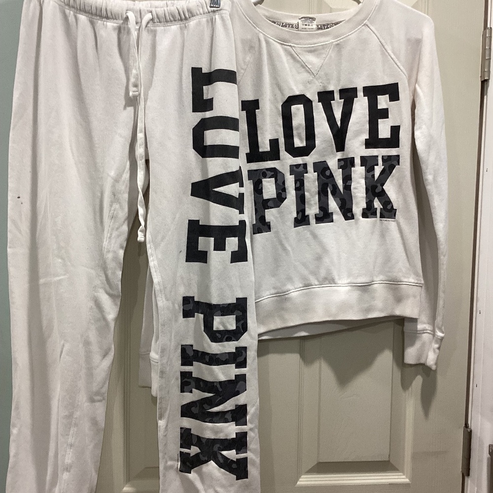 Victorias Secret VS Pink Leopard Cheetah Sweats Set Size XS/S